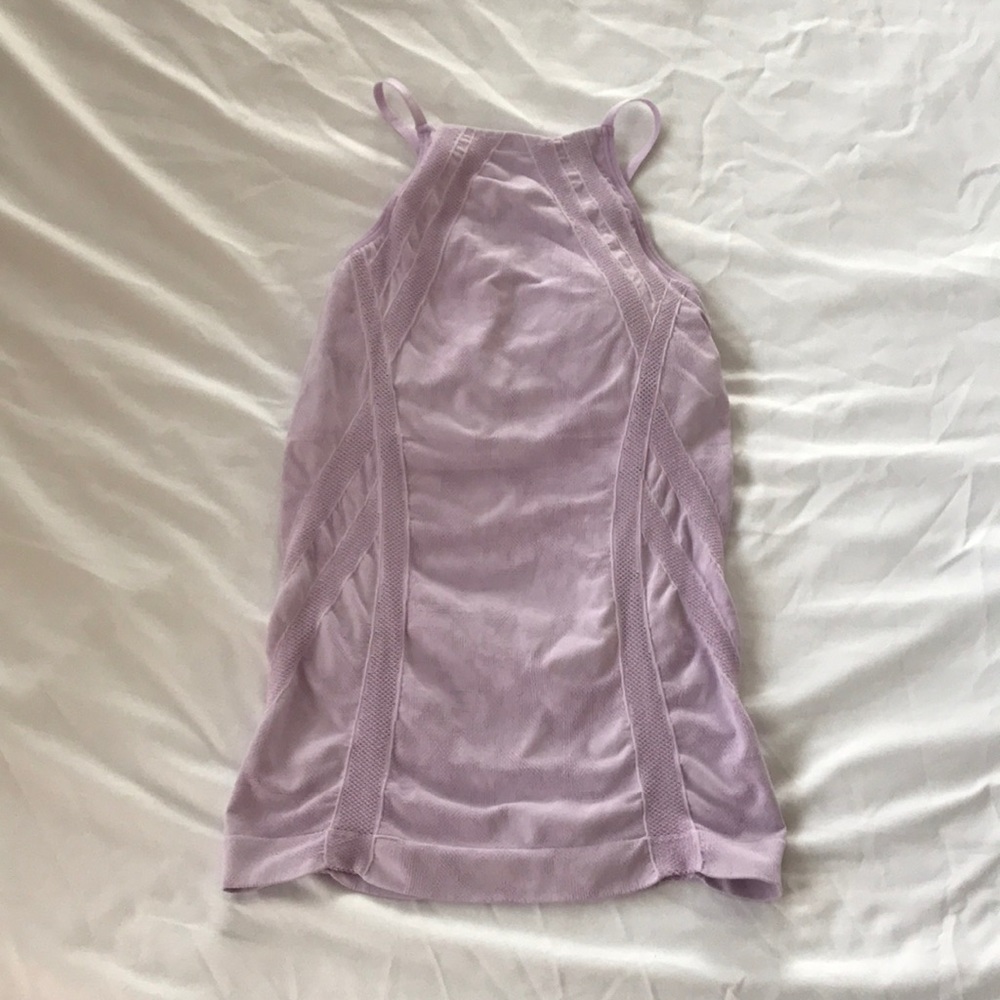 Athleta purple workout top